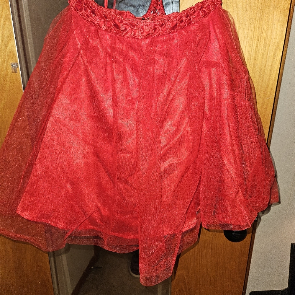 Halter dress 2 piece with tutu